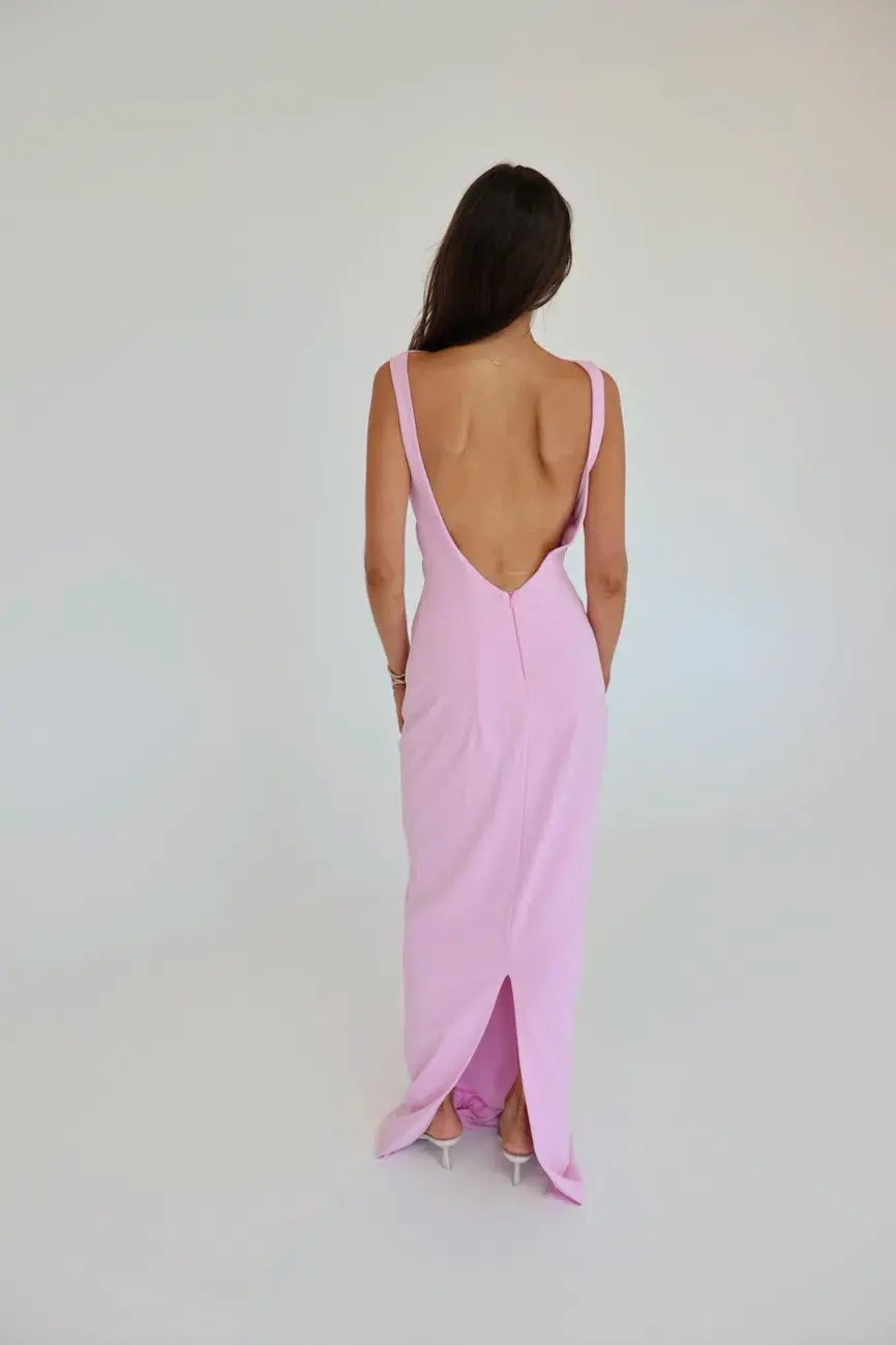 Effie Kats Verona Gown Taffy Pink Size M / AU 10 photo 3