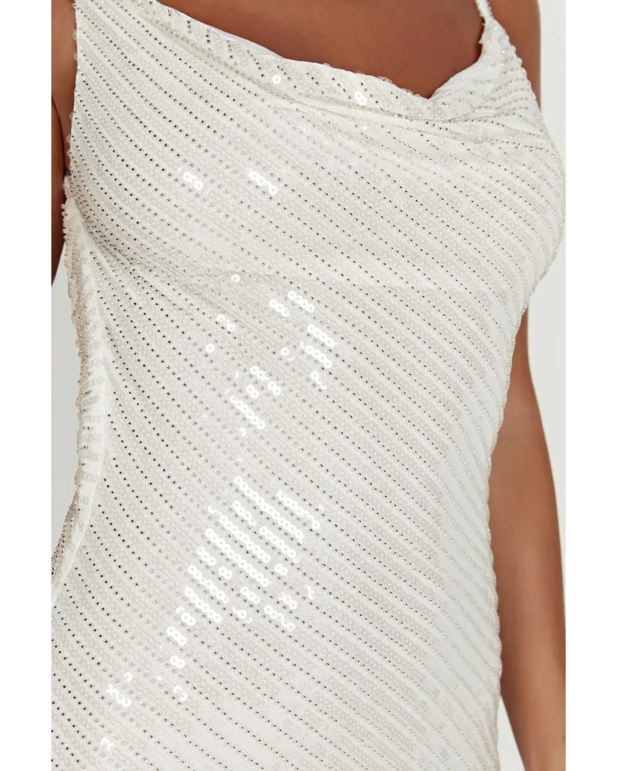 Meshki Marise Sequin Gown White Size XS / AU 8 photo 2