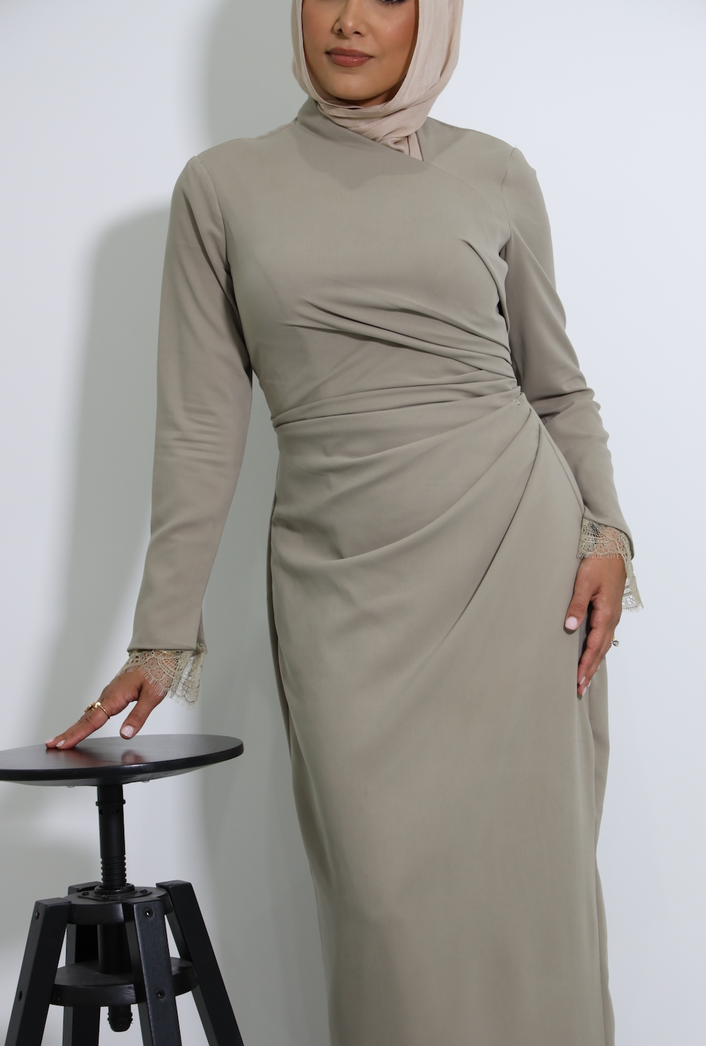 SHAY BY MY SECRET WARDROBE KHAKI photo 3