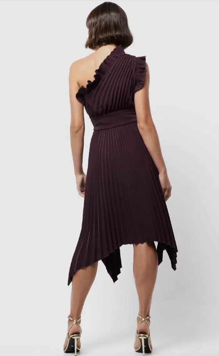 Mossman Lady Like Dress Burgundy Size 6 photo 2