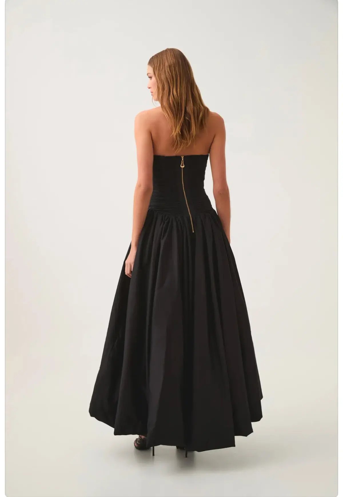 Aje Spatial Maxi Dress Black Size 4 photo 3