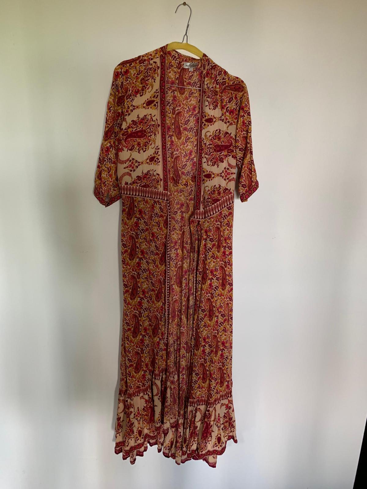 Arnhem Wild Magnolia Maxi Dress in Sunset Size 10 photo 4