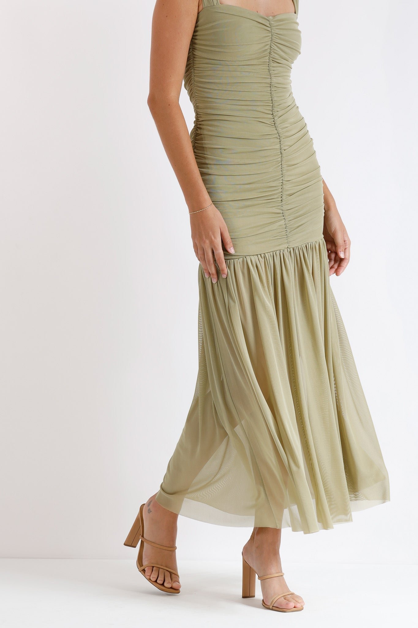 PASDUCHAS NEW HORIZONS HOURGLASS MIDI - KIWI photo 4