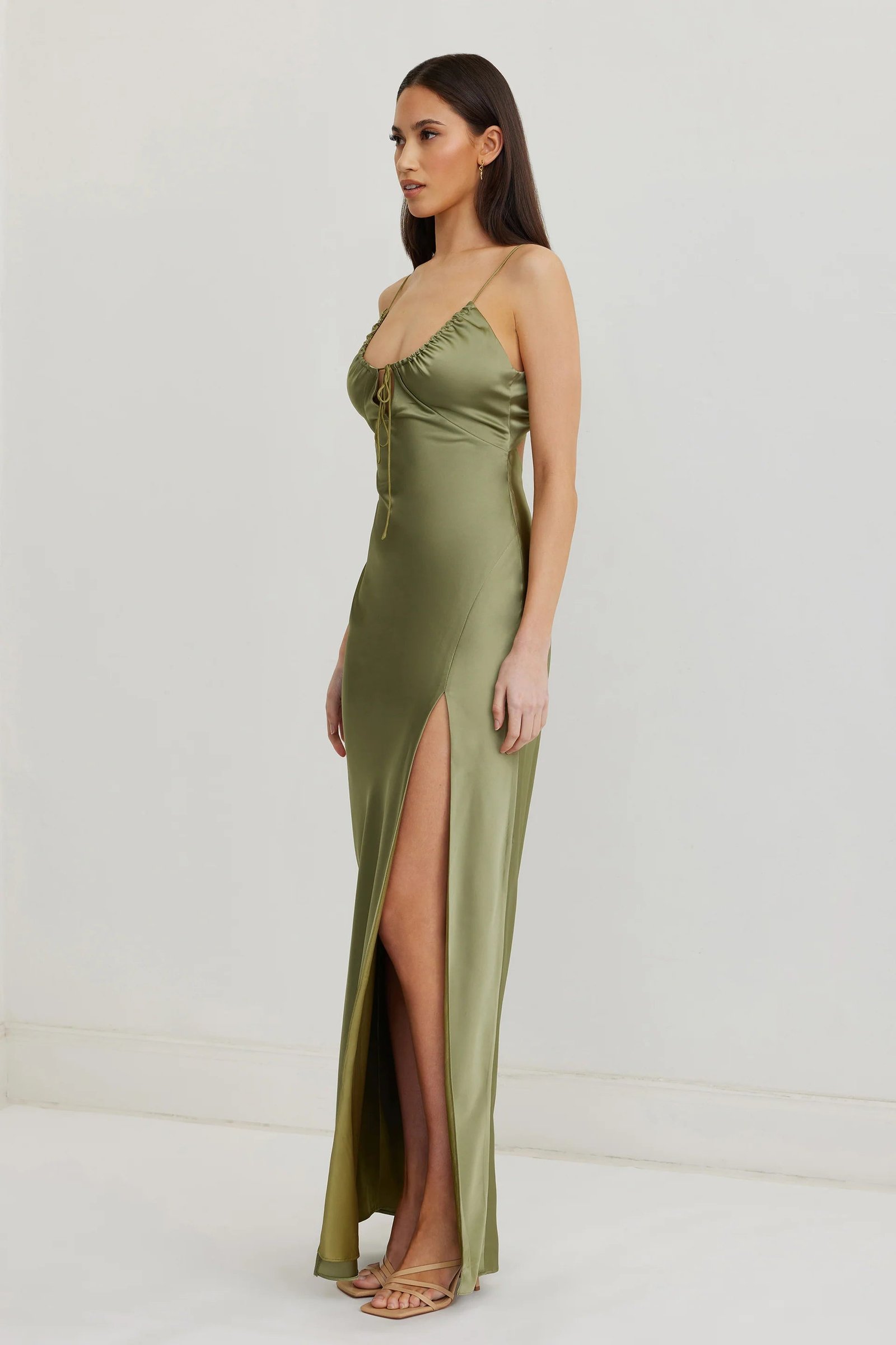 LEXI DAKOTA DRESS - MOSS photo 6