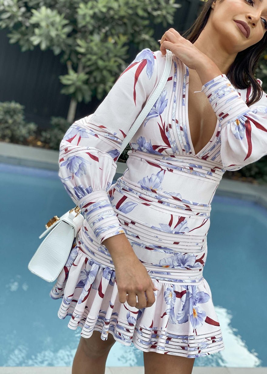 Zimmermann Corsage Linear Mini Dress photo 2