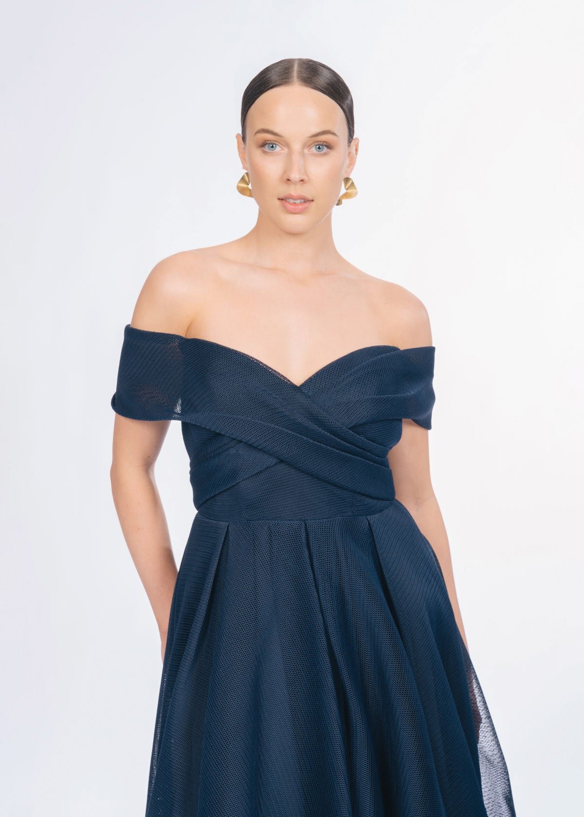 Oliver Dress in Navy photo 2