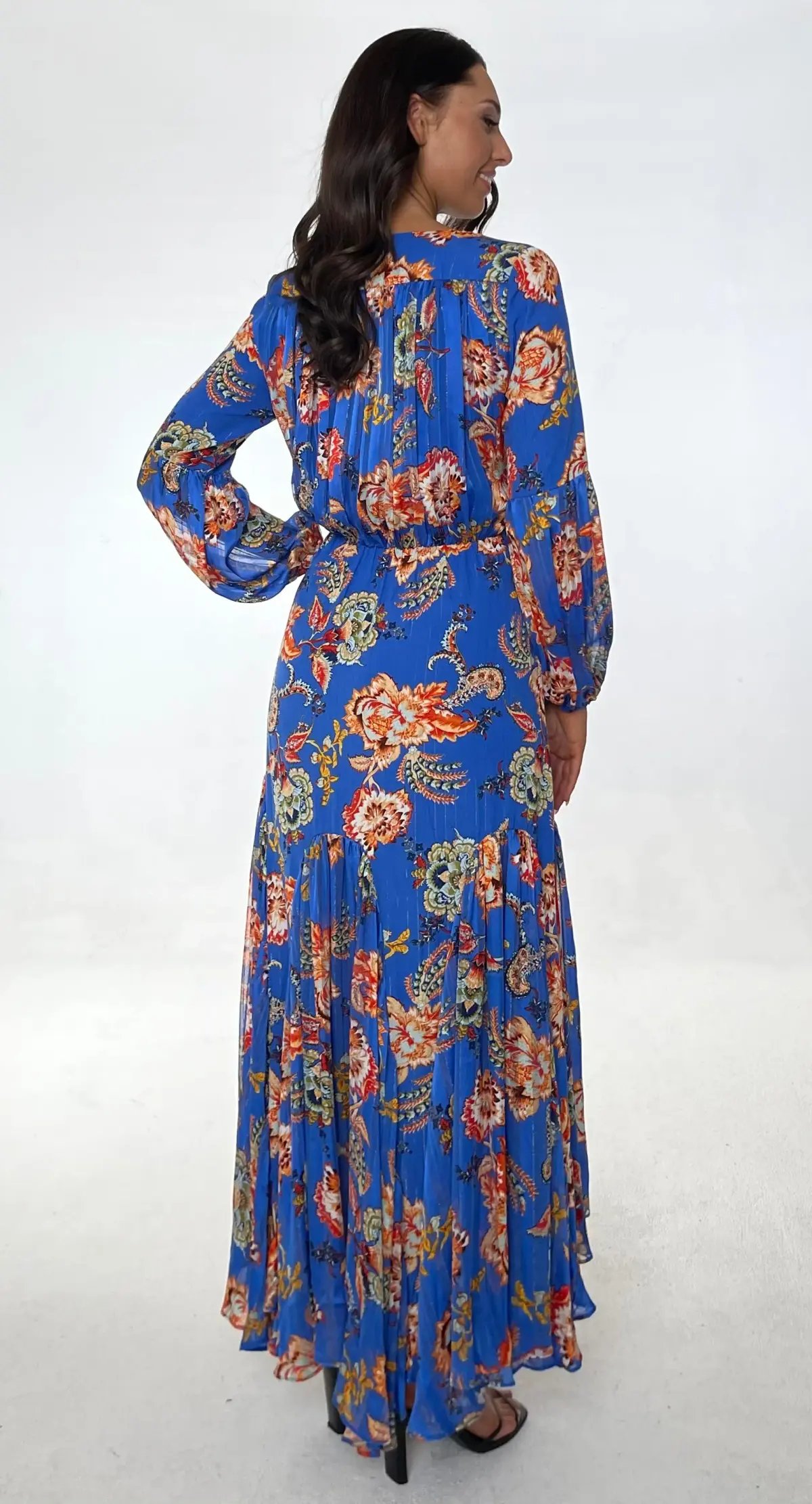 Elliatt Balance Dress Print Size 8 photo 2