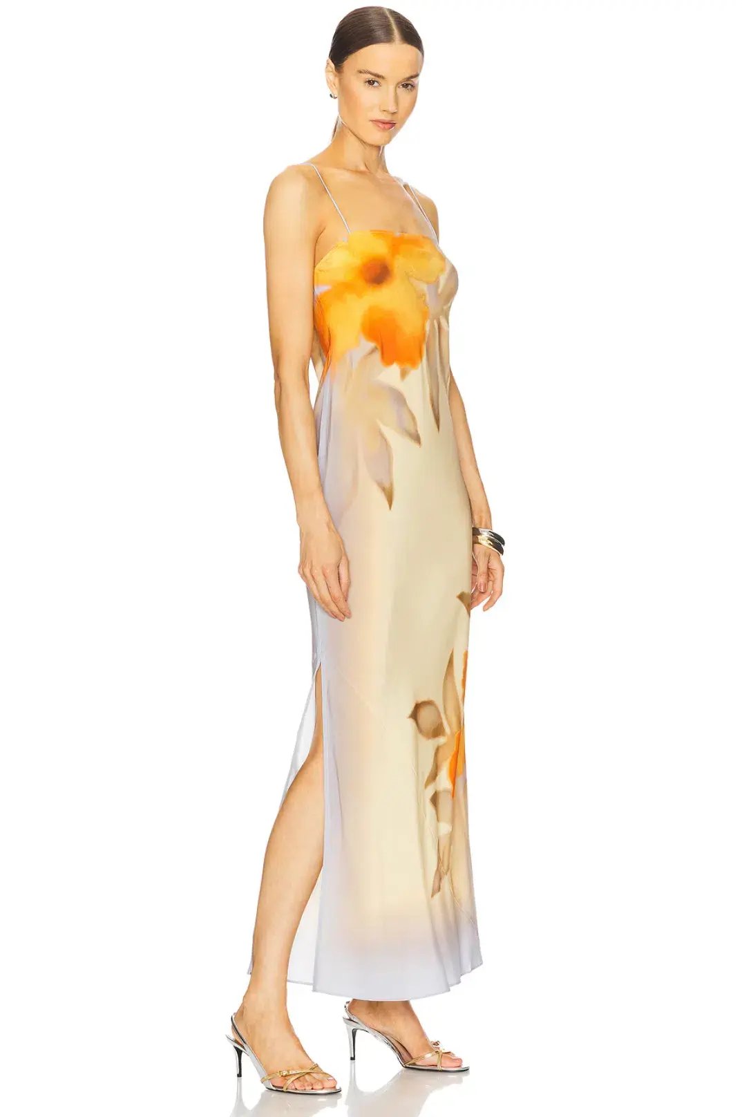 SIR The Label - Serene Slip Maxi Dress in Sequoia Floral Size 0 / AU 6 photo 2