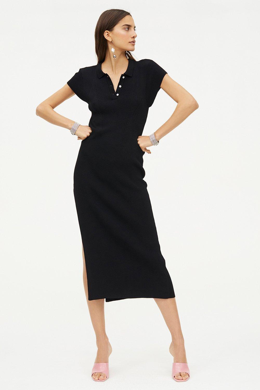 Manning Cartell MVP Polo Dress Black Size 6 photo 2