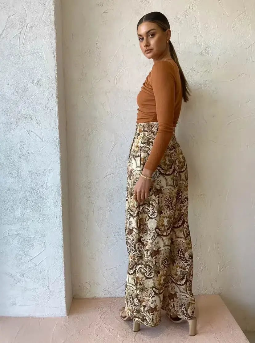 Alemais Phillipa Pant Print Size AU 10 photo 5