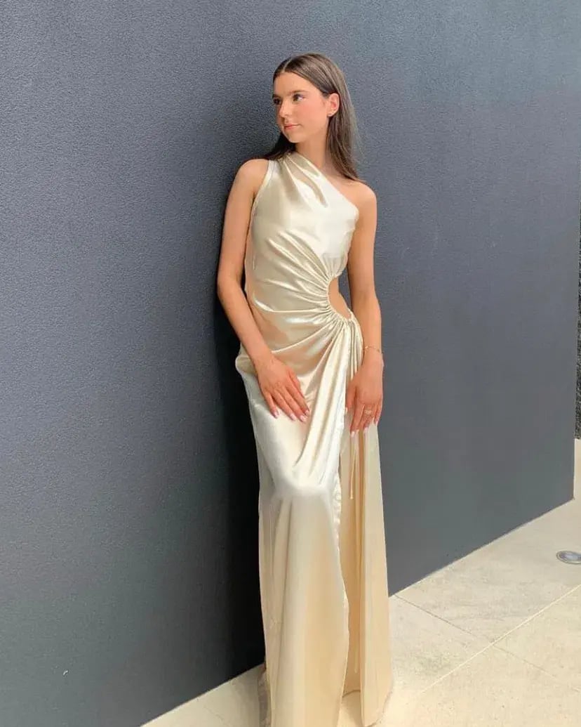 Sonya Moda Nour Maxi Dress Pearl Size 8 photo 3