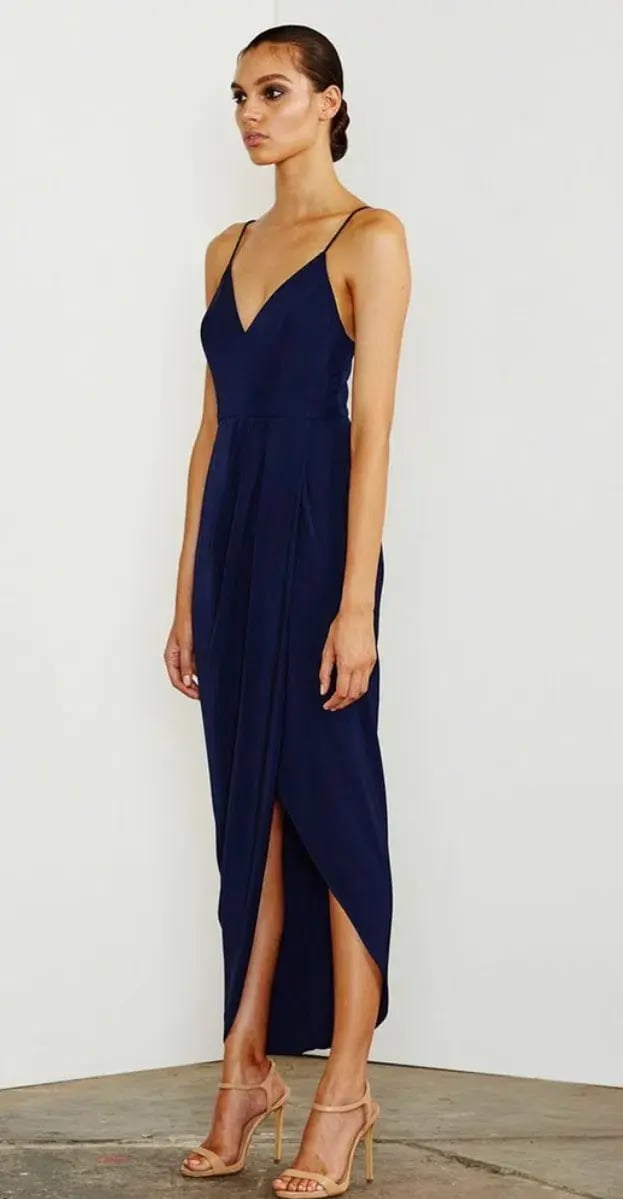 Shona Joy Core Cocktail Dress Navy Size 8 photo 2