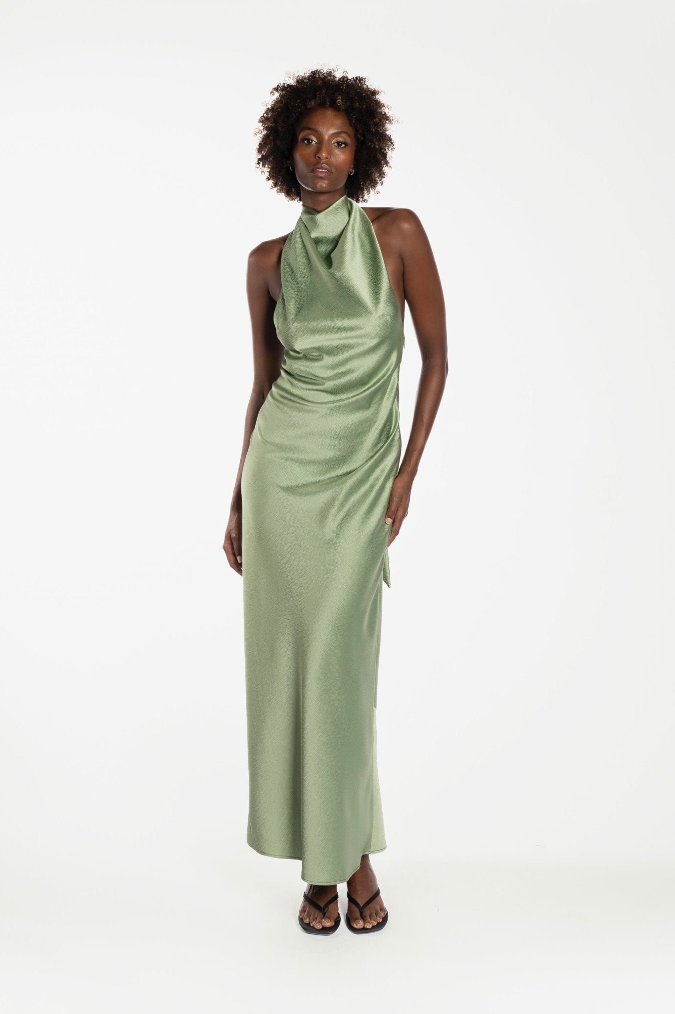 ONE FELL SWOOP KRISTINA DRESS - BANKSIA photo 5