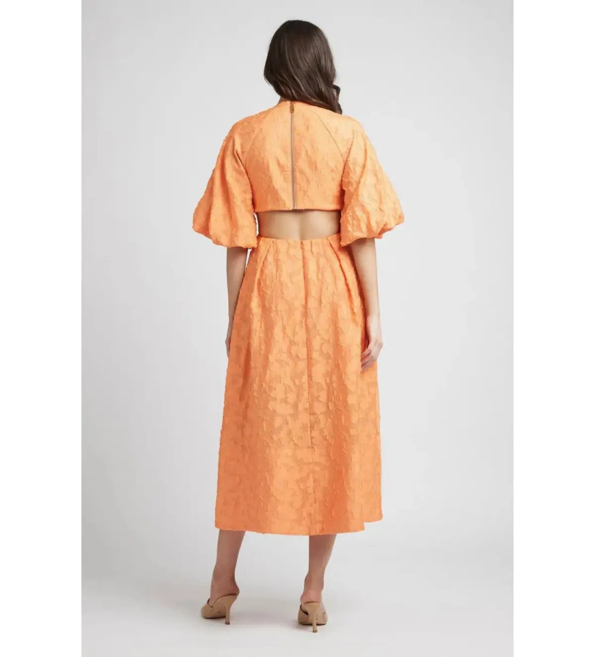 Sheike Estate Dress Tangerine Size AU 12 photo 2