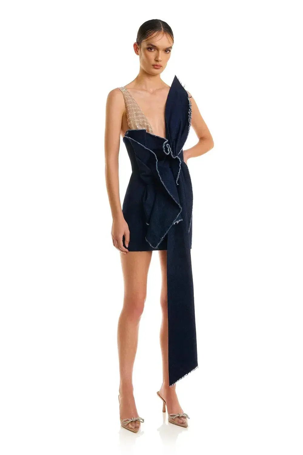 ELIYA THE LABEL DENIM DALTON DRESS SIZE XXL / AUS16 photo 3