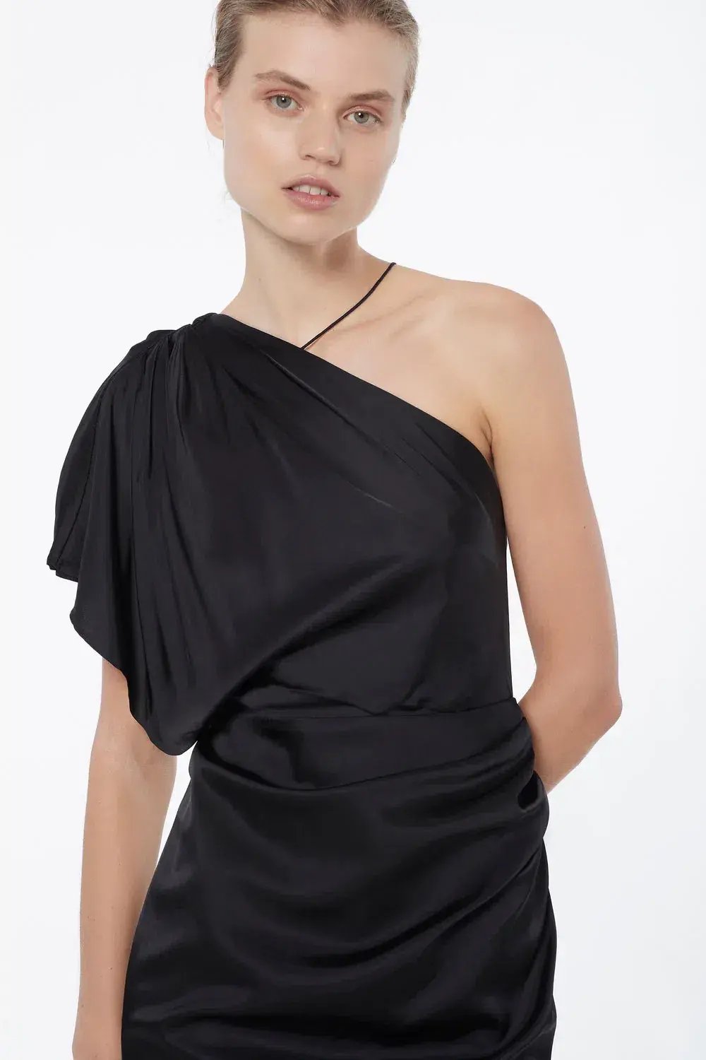 Manning Cartell Miami Heat Asymmetric Dress Black Size 12 photo 2