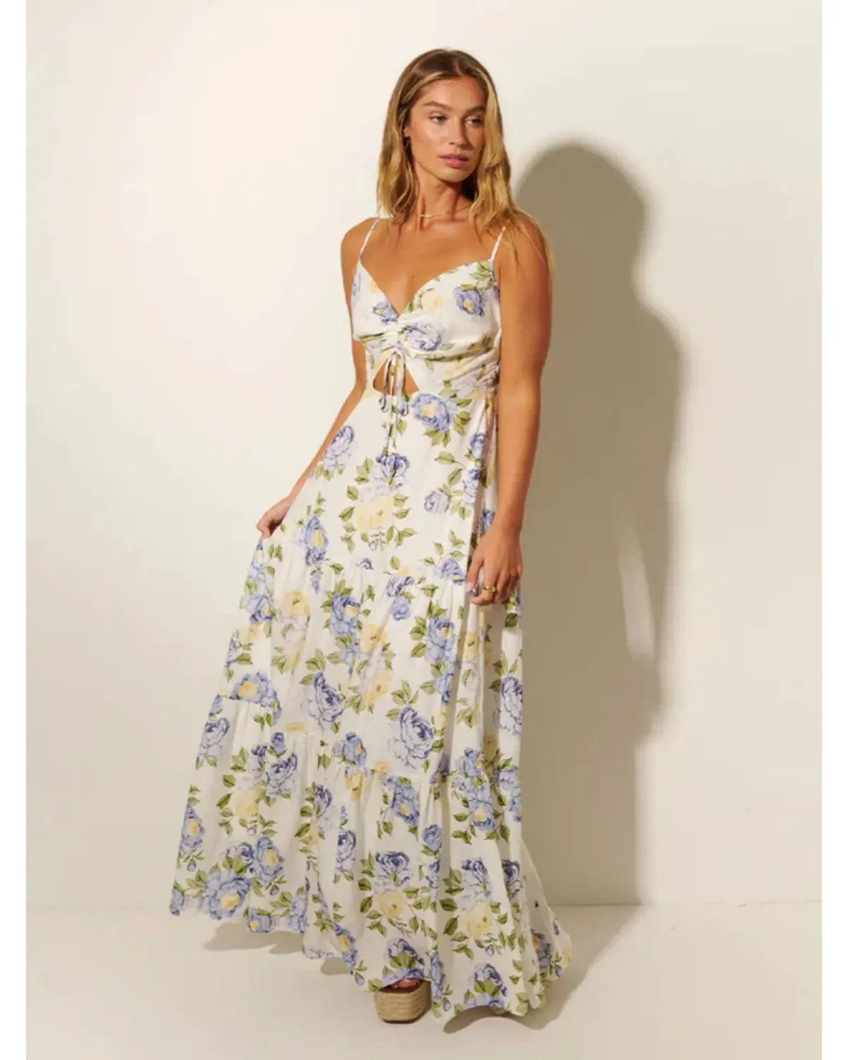 Kivari Airlie Maxi Dress Floral Size AU 16 photo 2