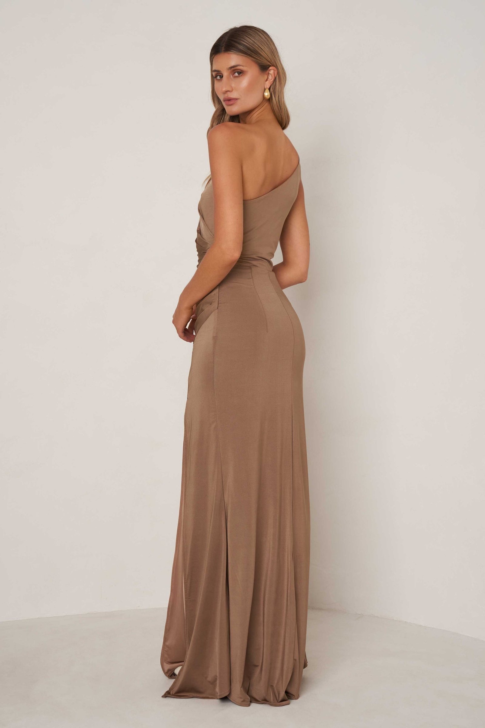 ELLE ZEITOUNE CAROL DRESS - BRONZE photo 2