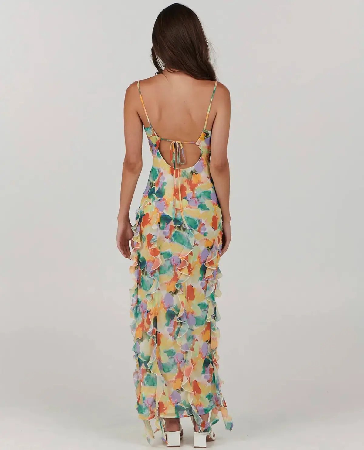 Charlie Holiday Cheyenne Maxi Dress Floral Size L / AU 12 photo 2