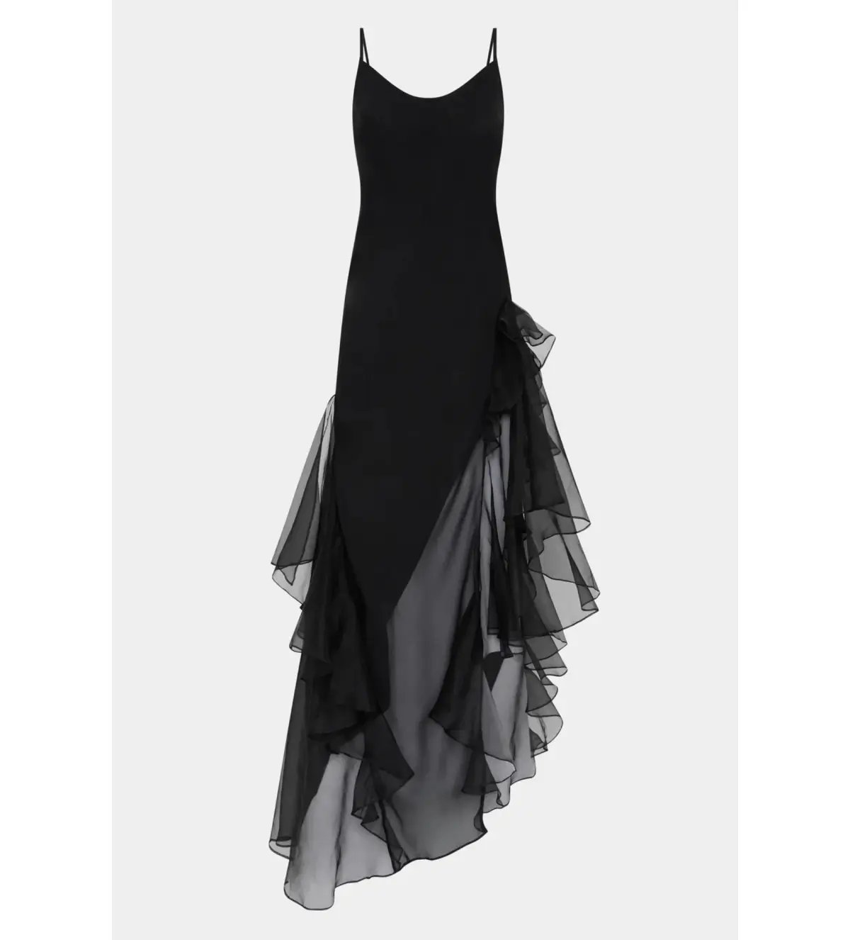 Sir The Label Sage Flounce Gown Black Size 1 / AU 8 photo 6
