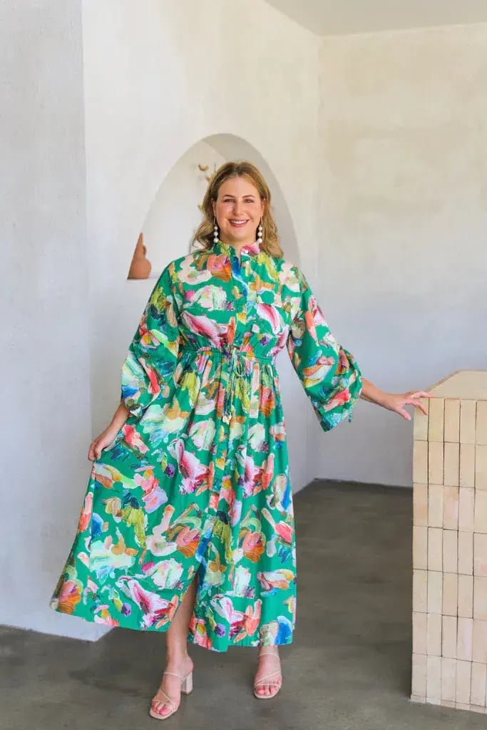 Alemais Arlo Shirtdress Green Size M / AU 10 photo 4