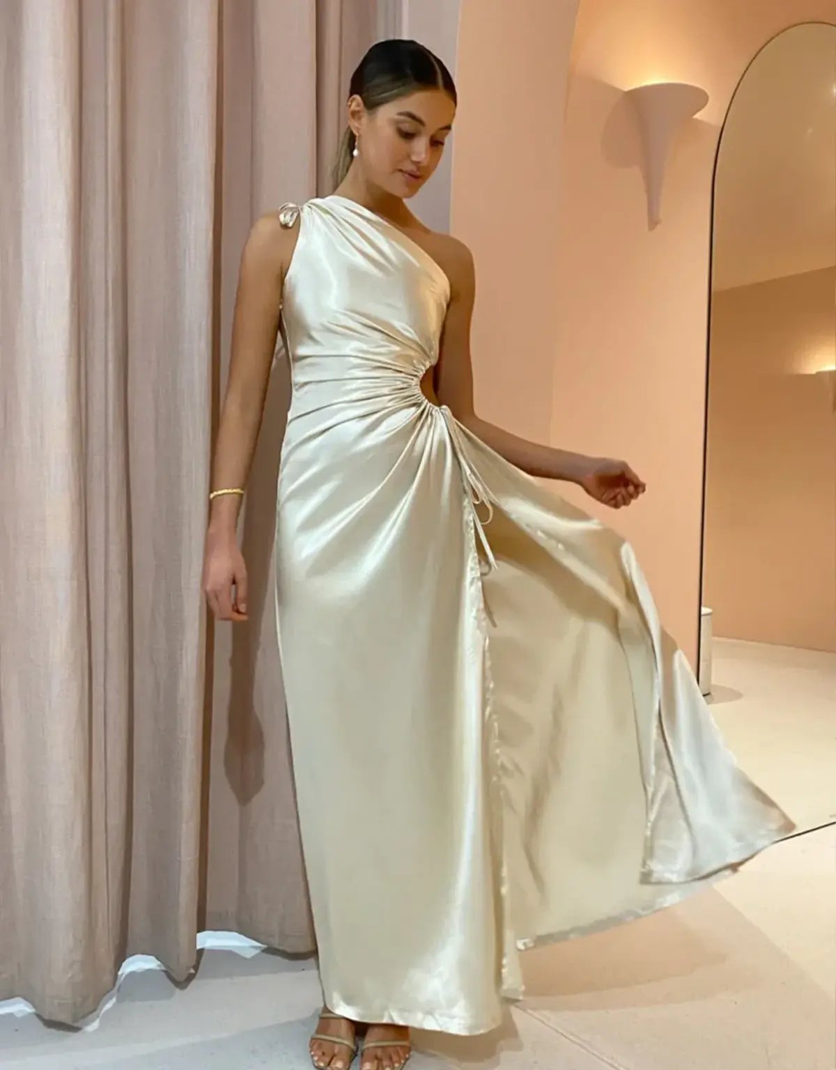 Sonya Moda Nour Maxi Dress in Ocean Pearl Size 10 photo 4