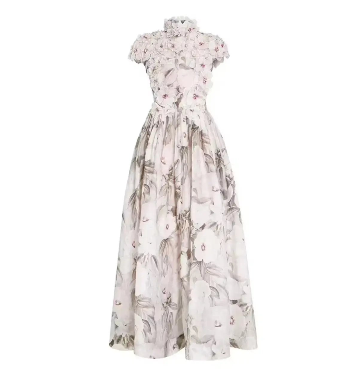 Zimmermann Botanica Gown Rose Mallow Size 0 / AU 8 photo 4
