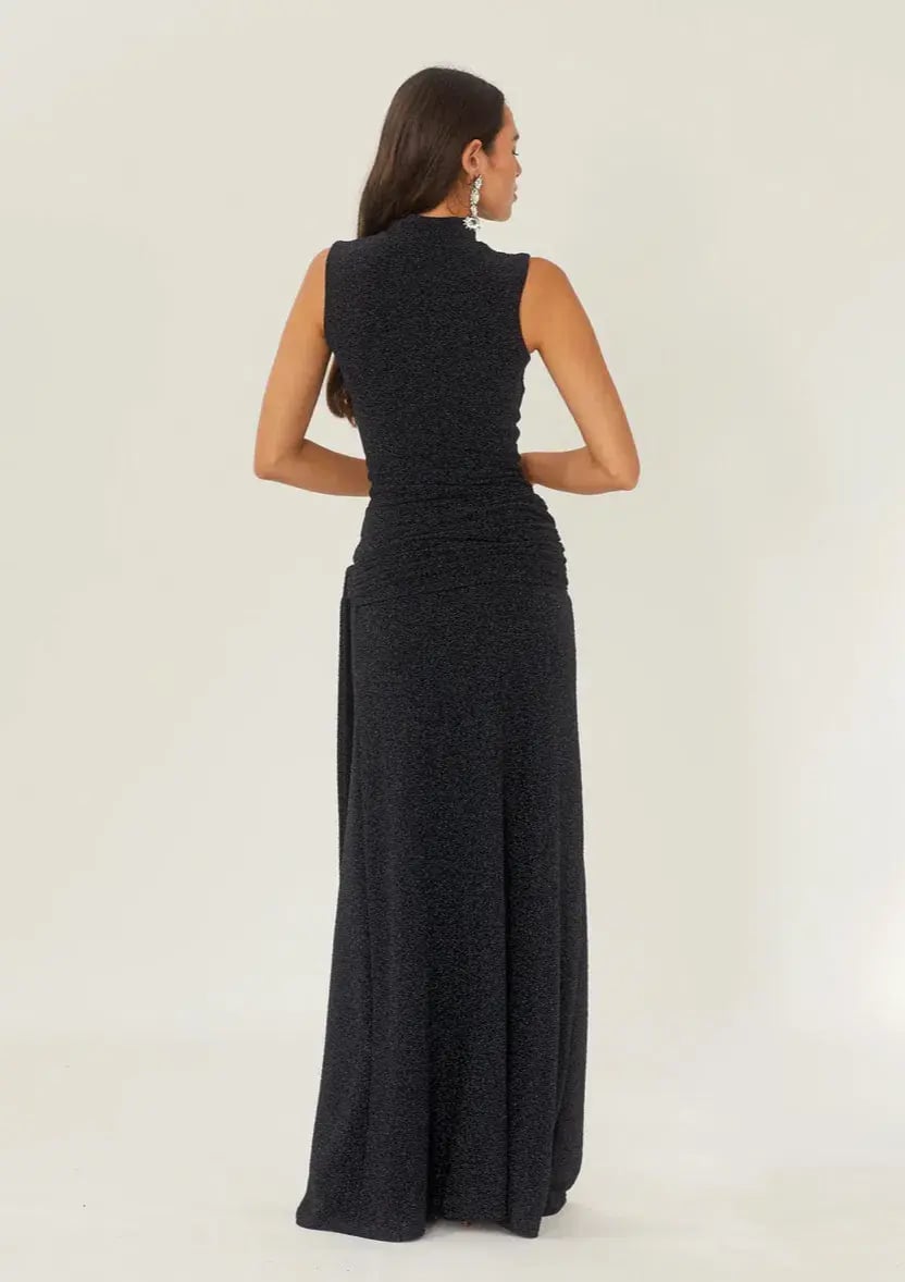 Arcina Ori Monica Dress Black Size S/AU 8 photo 4
