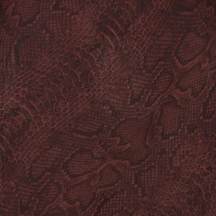 Realisation Par The Penelope Midi Dress Chocolate Brown Python Print Size 10 photo 4