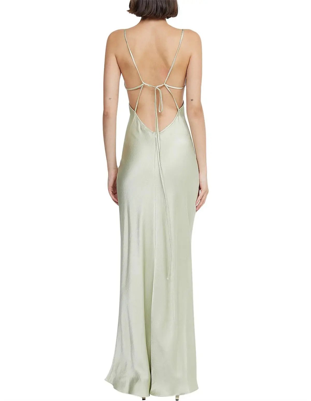 Bec & Bridge Indi Strappy Maxi Dress Honeydew Size 12 photo 5