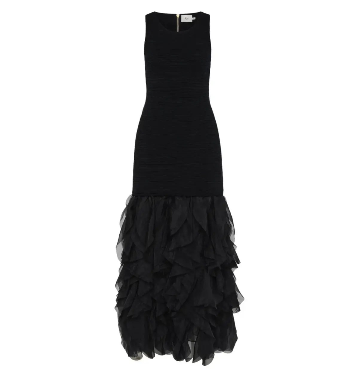 Aje Elations Knit Maxi Dress Black Size AU 8 photo 4