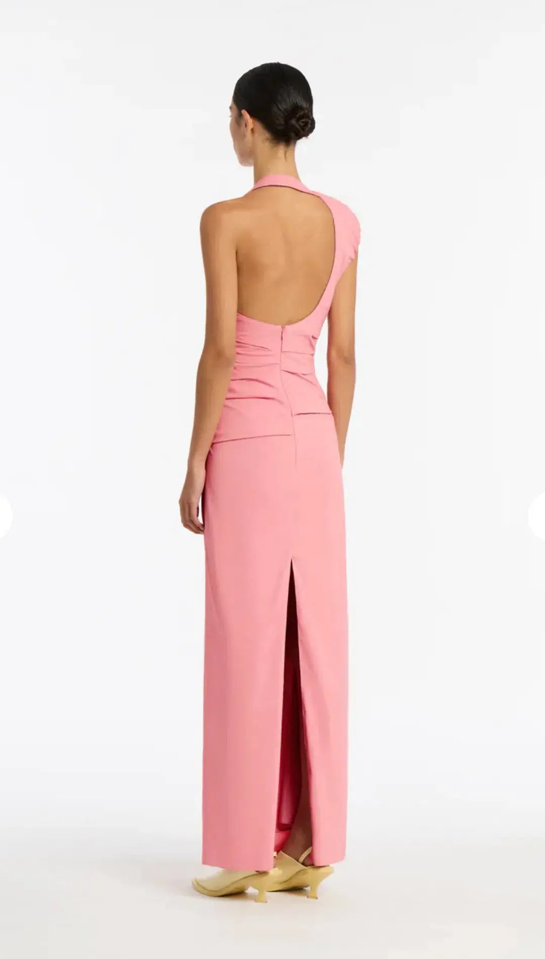 Sir The Label Giacomo Gathered Gown Pink Size AU 8 photo 3