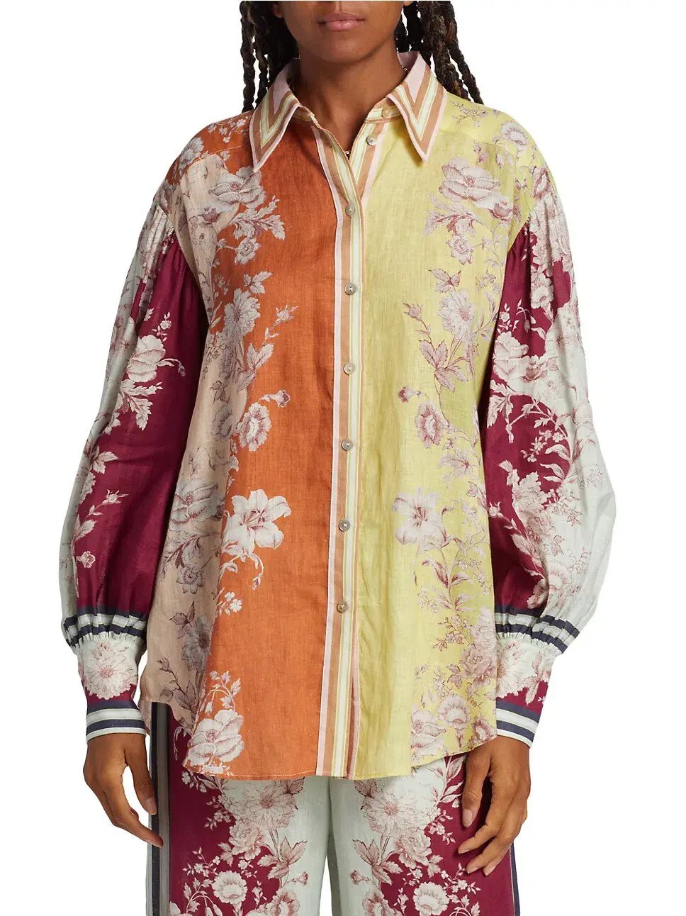 Alemais Marlow Shirt and Pant Set Floral Size AU 10 photo 5