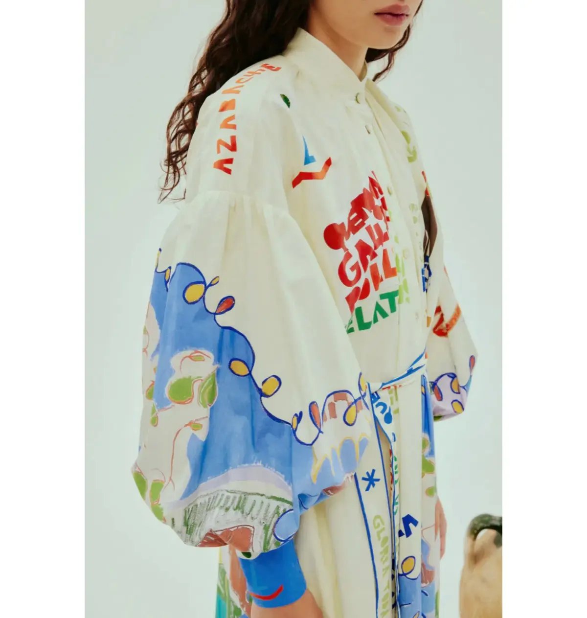 Alemais Nadia Shirtdress Multi Size AU 14 photo 4