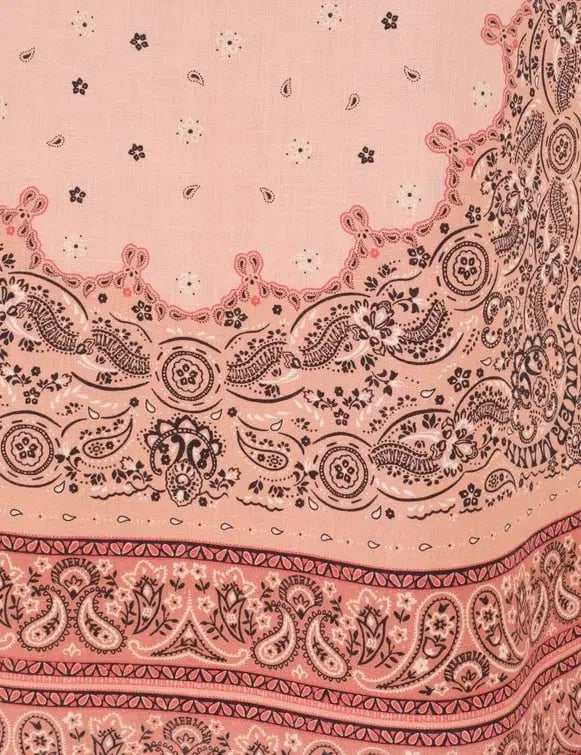 Zimmermann Matchmaker Frilled Midi Pink Bandana Size 3 / AU 14 photo 4