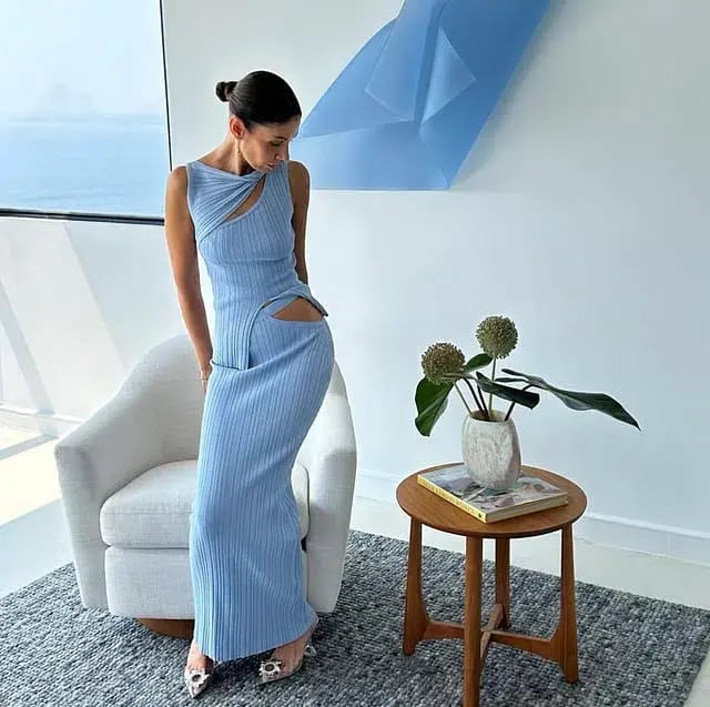 Henne Romee Set in Cloud Nine Blue Size AU 10 photo 2