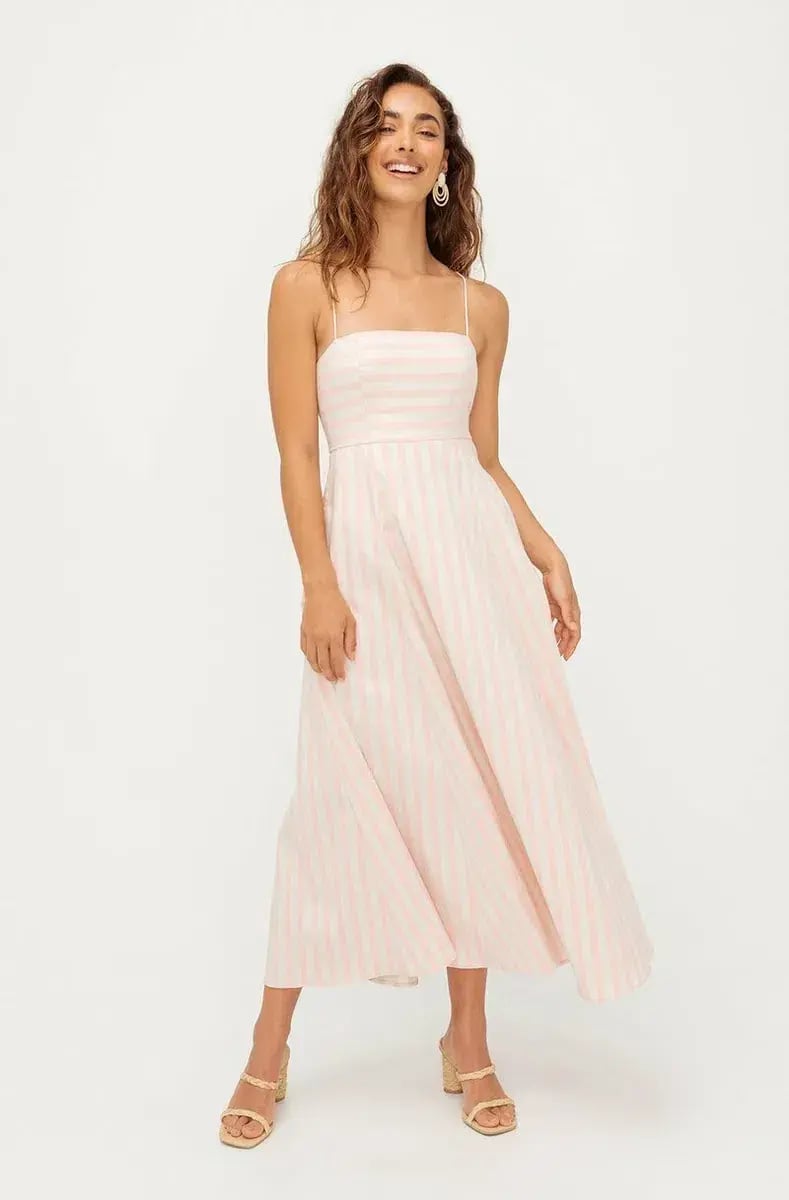 Sheike Ashley Midi Dress Blush Size 16 photo 2