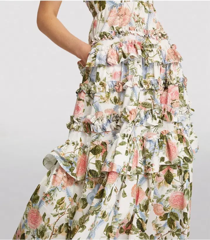 Needle & Thread | Floral Hettie Gown | Floral | Size 10 photo 3