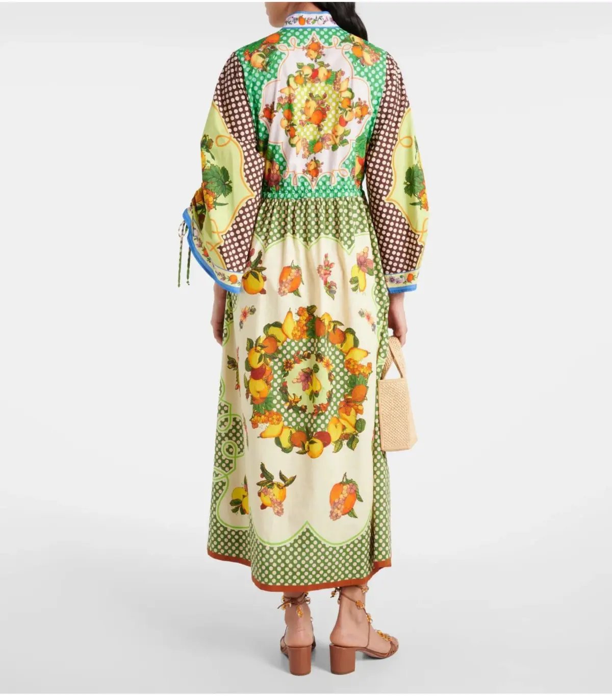 Alemais Lemonis Midi Shirt Dress Multi Size AU 14 photo 5