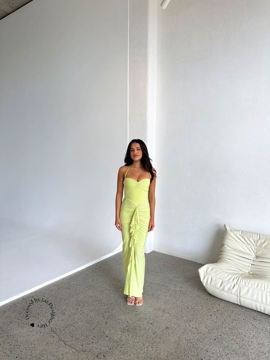 Natalie Rolt Shontae Gown - Citron photo 4