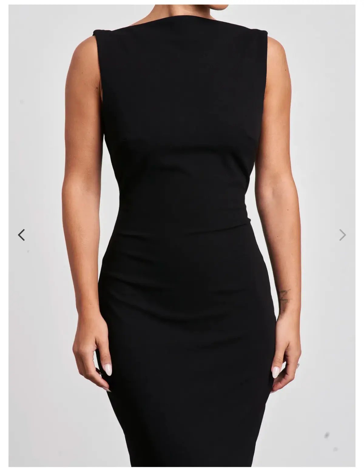 Effie Kats Verona Backless Gown Black Size AU 10 photo 4