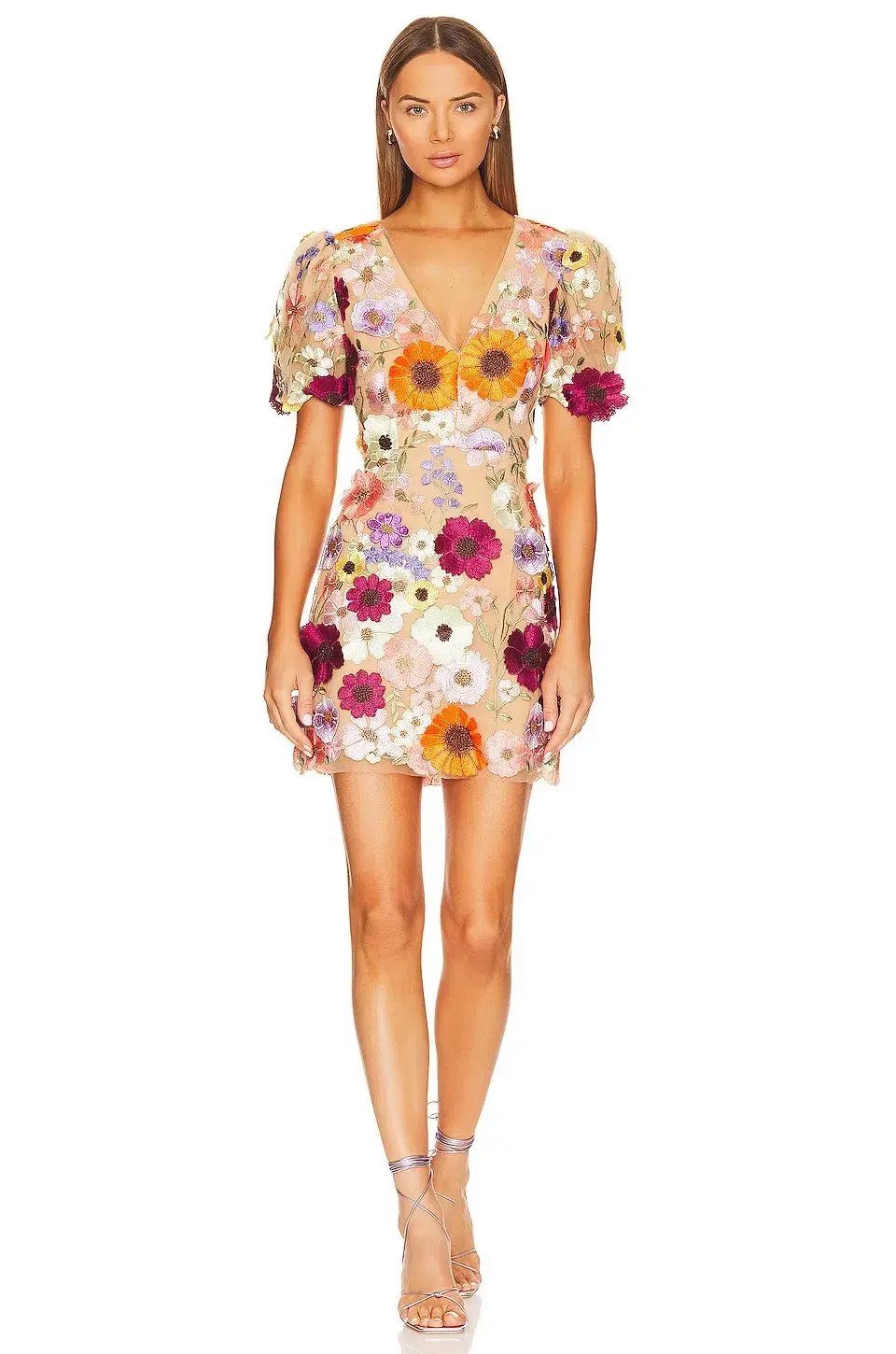 Elliatt Rosalind Dress Floral Size 8 photo 2