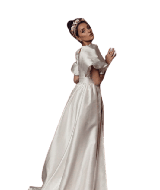 Ashlee Lauren Delilah Silver Crown photo 3