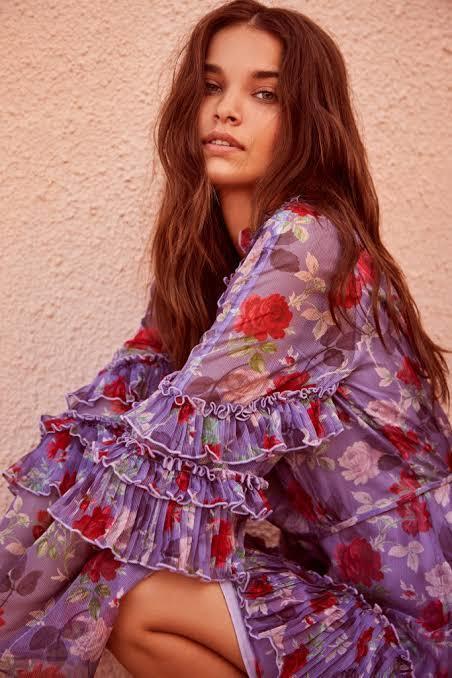 Femme Flounce Mini Dress photo 4