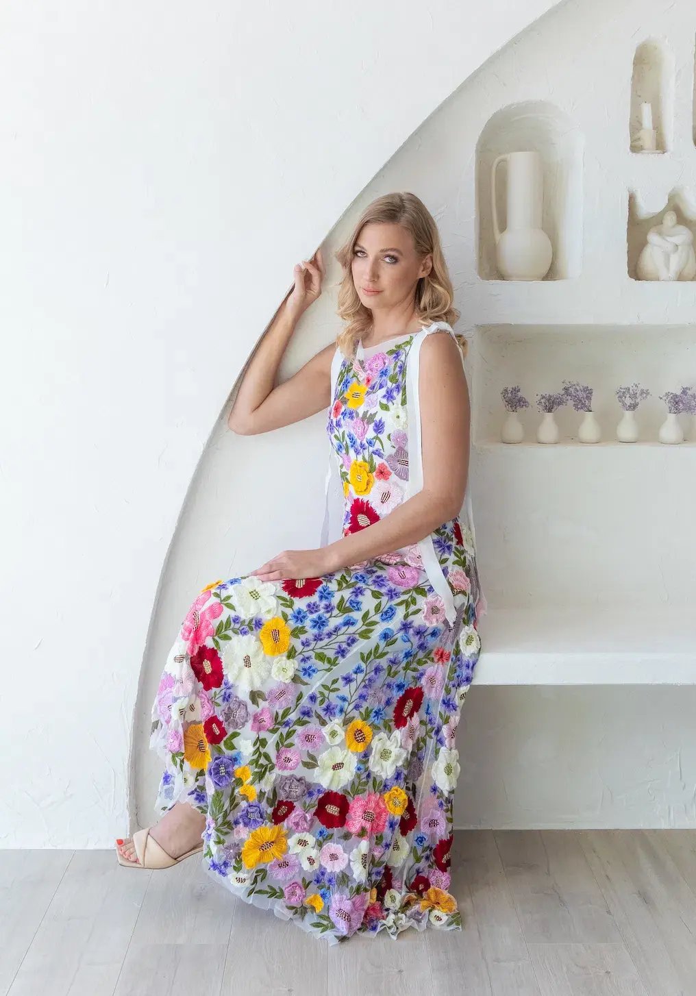 Rachel Gilbert Nya Gown Multi Size 1 / AU 8 photo 9