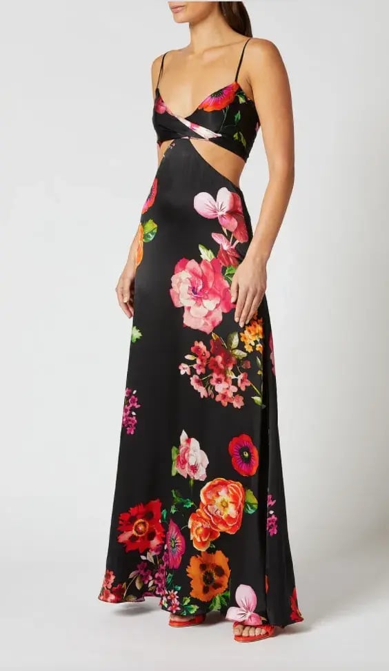 Scanlan and Theodore Silk Floral Print Dress Floral Size AU 12 photo 2