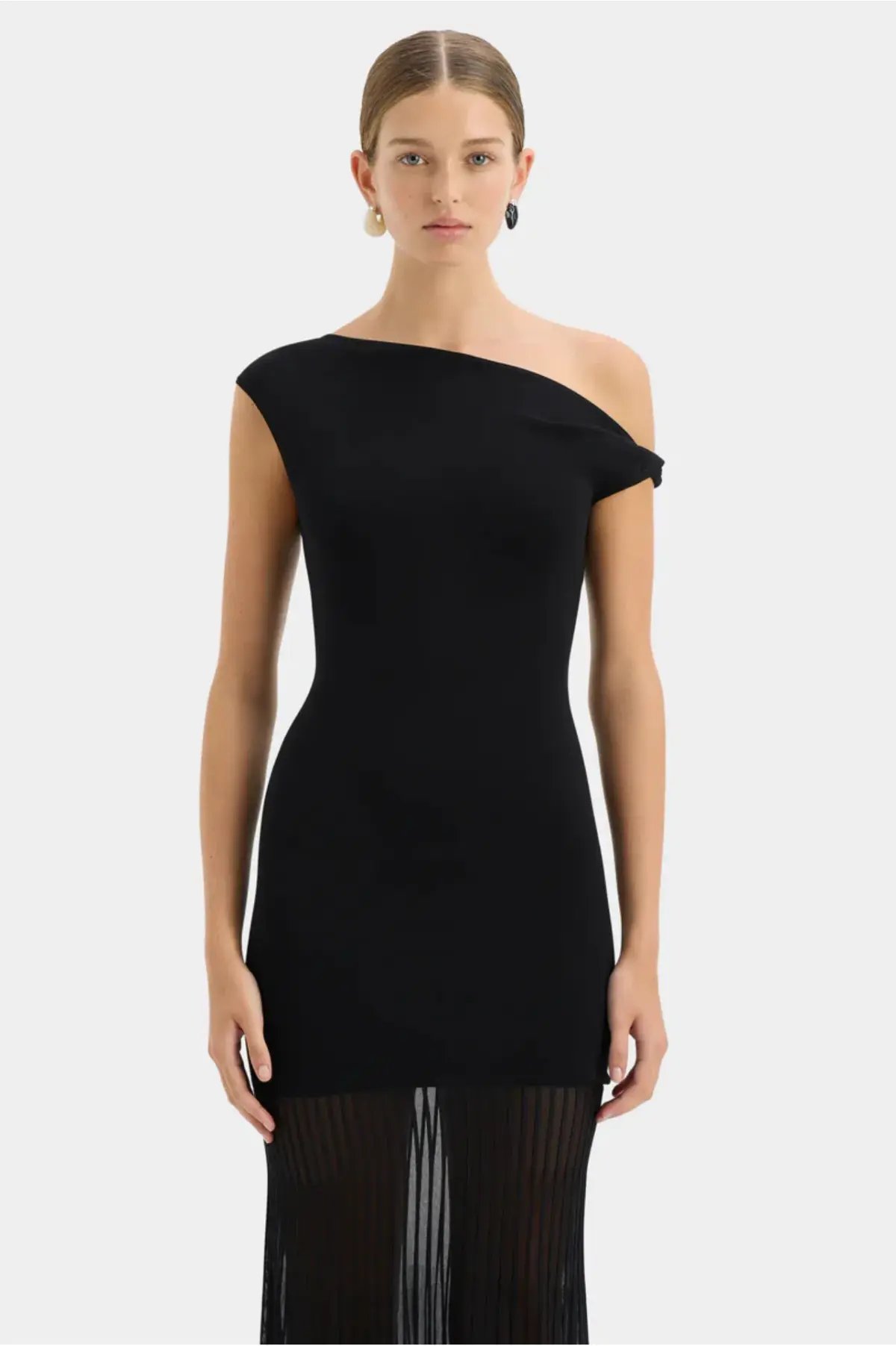 Sir the Label Indigo Twist Dress Black Size 1 / AU 8 photo 4