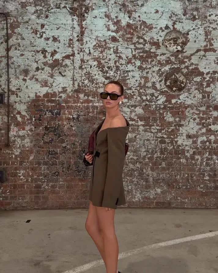 SIR the Label Sartoria Mini Dress Green Size 1 / AU 8 photo 5