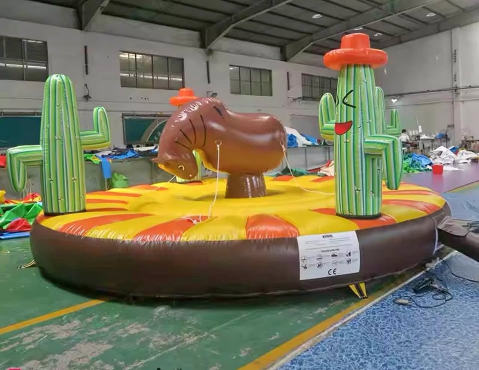 🎉 Party Hire - Inflatable Bull Pull-Riding Rodeo Game photo 2