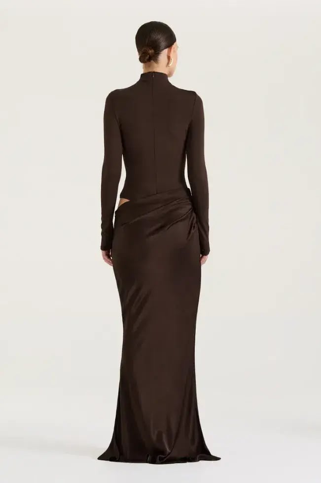 Henne Soraia Brown Size 10 photo 4